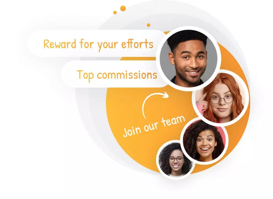 30% komisijos struktūra