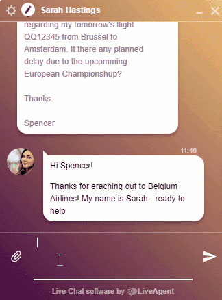 Tiesioginių pokalbių programinė įranga iš LiveAgent
