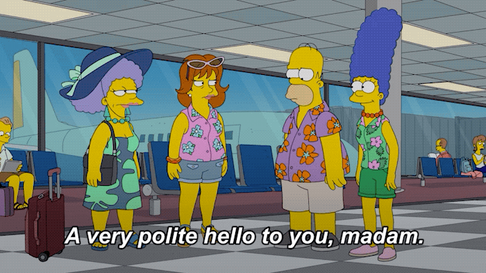 labai mandagus sveikas pasveikinimas jums ponia