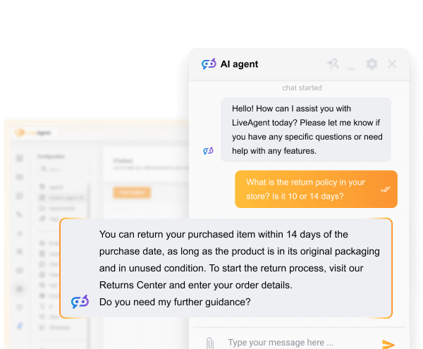 LiveAgent AI Chatbot