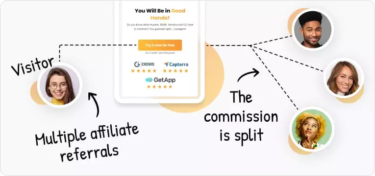 Keli partneriai nurodo pardavimą