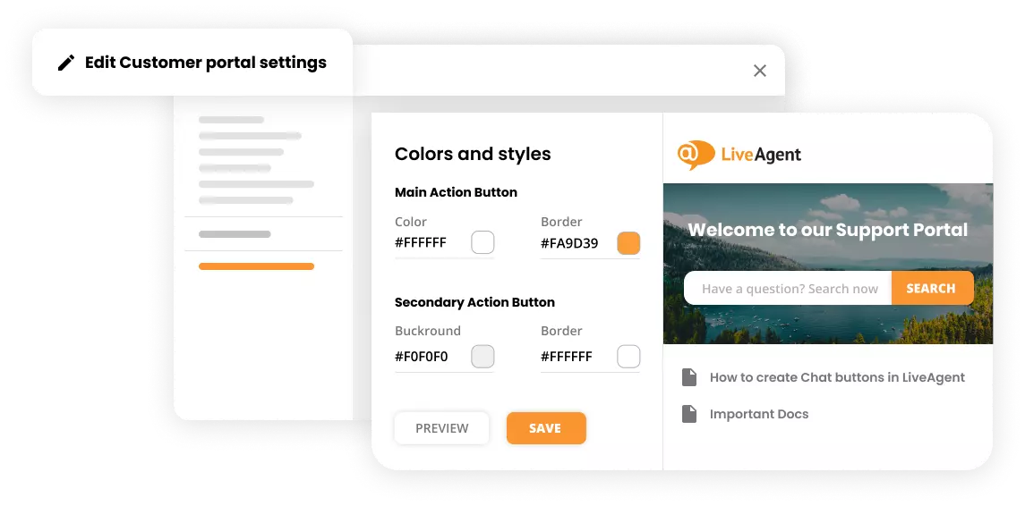 Galingas klientų aptarnavimo portalas, kurį sukūrėte jūs