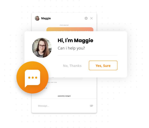 Proaktyvi pokalbio pakvietimas iš LiveAgent