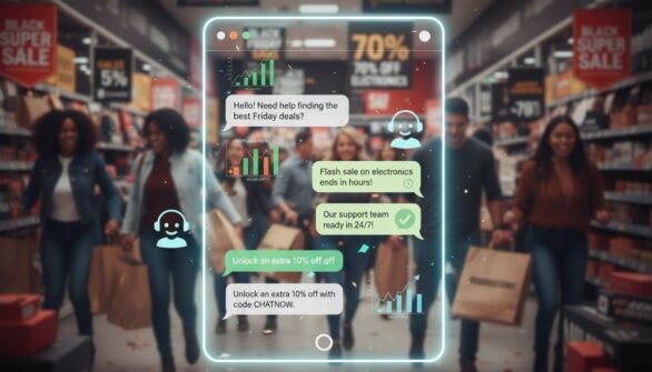 Kaip tiesioginis pokalbis padidina el. komercijos konversijos rodiklius 'Black Friday