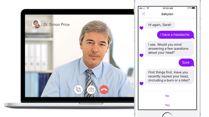 Babylon Health asistentai