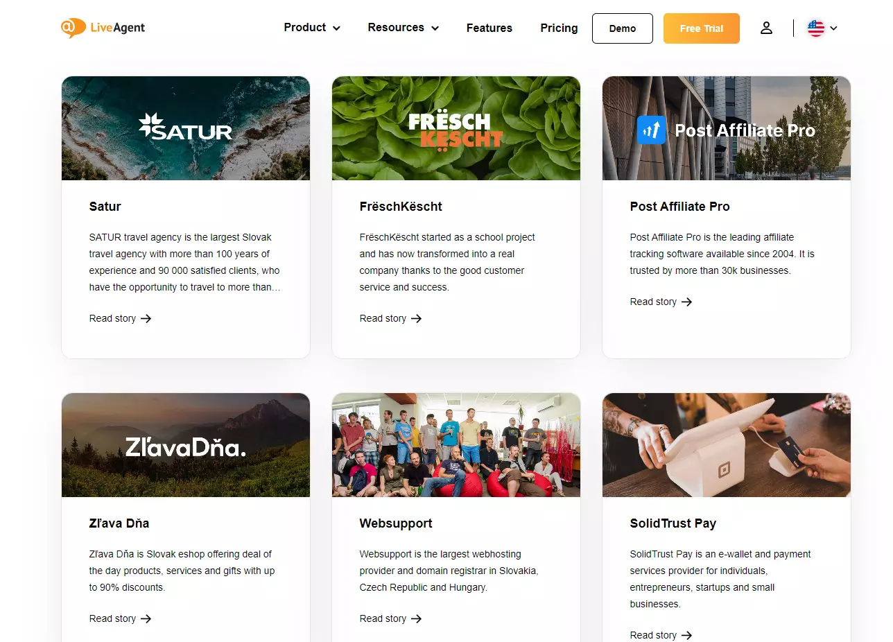 LiveAgent sėkmės istorijos