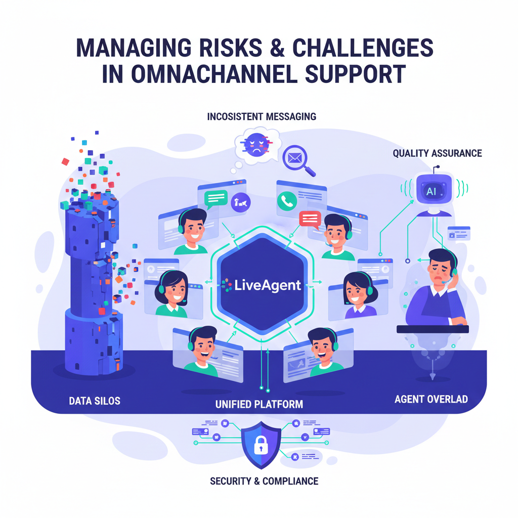 Rizikų ir iššūkių valdymas daugiakanalėje pagalboje