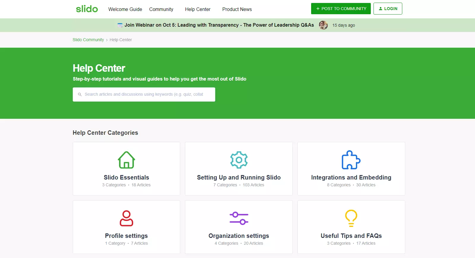 Slido pagalbos centras