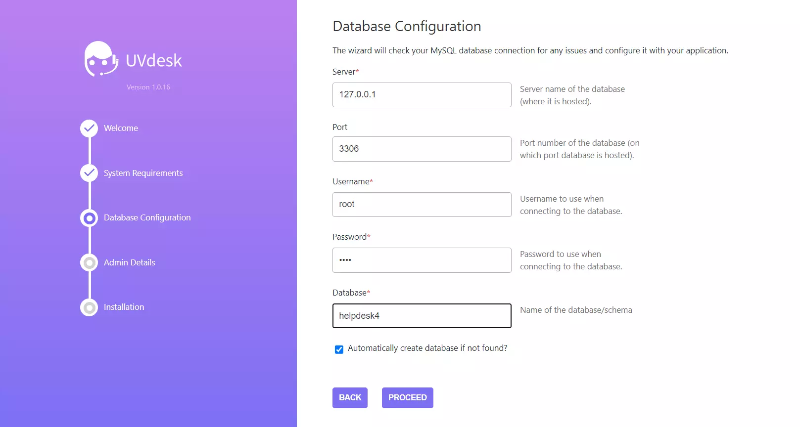 UVdesk diegimo vedlio pavyzdys