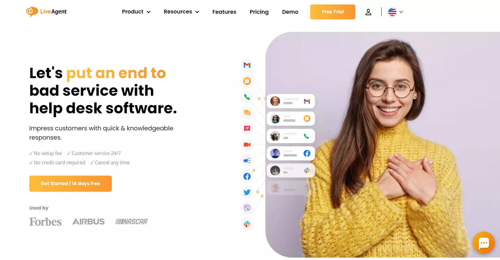 LiveAgent pagalbos skyrius puslapis