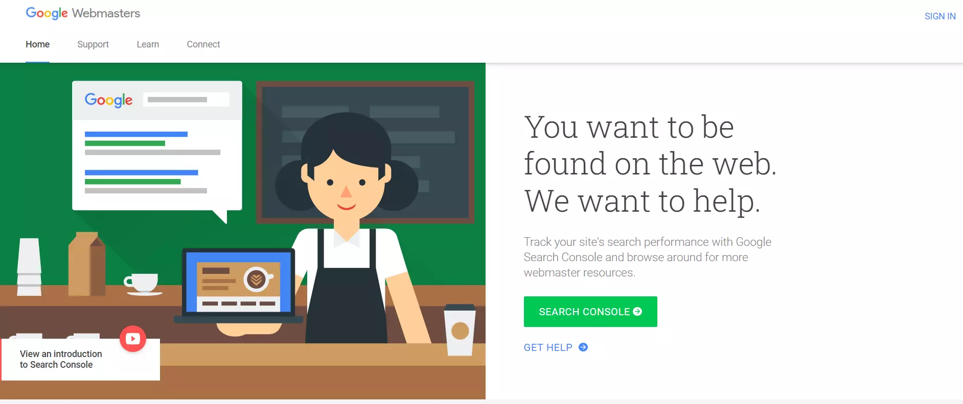 Google žiniatinklio administratoriaus įrankiai