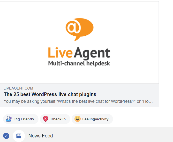 Socialinės žymos pavyzdys