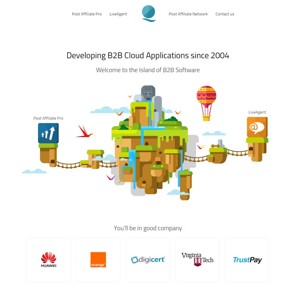 Quality Unit - LiveAgent & Post Affiliate Pro - partneriai