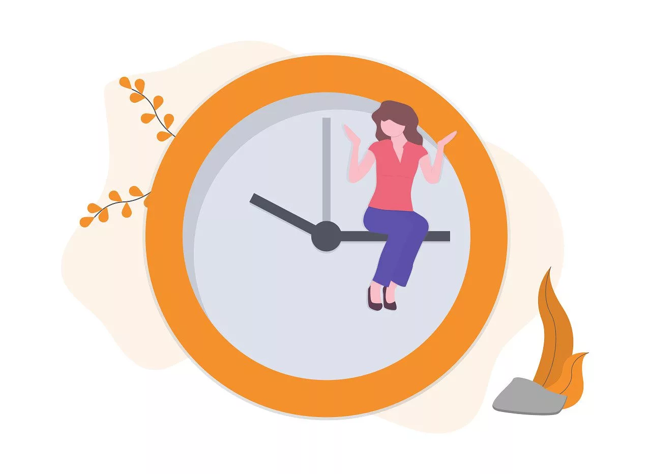 Laiko vadybos iliustracija