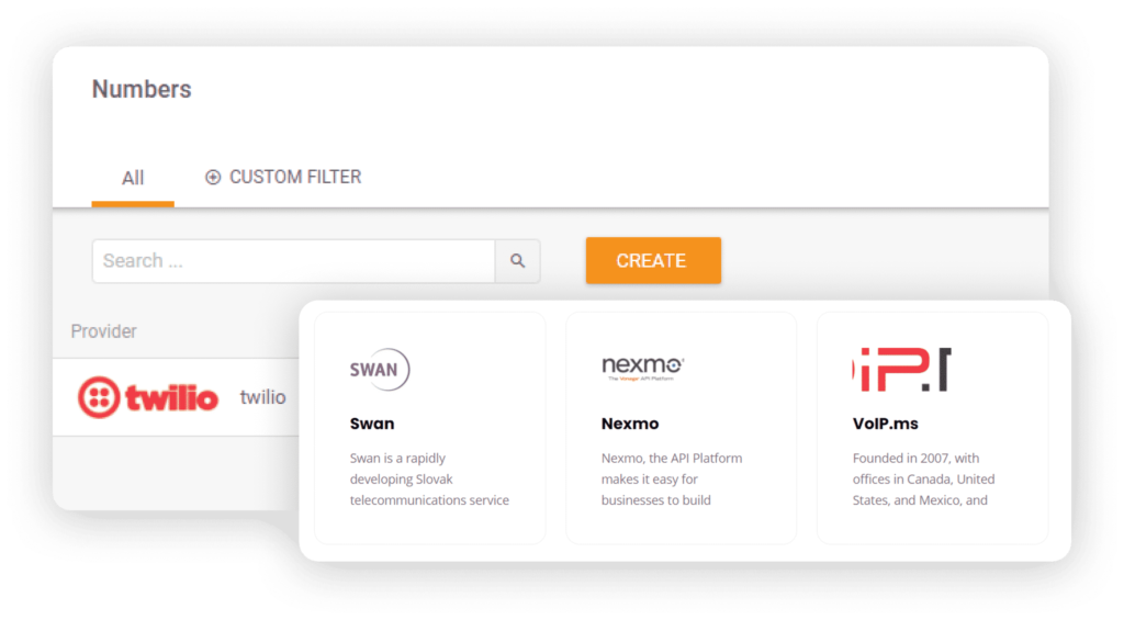LiveAgent VoIP skambučių centras