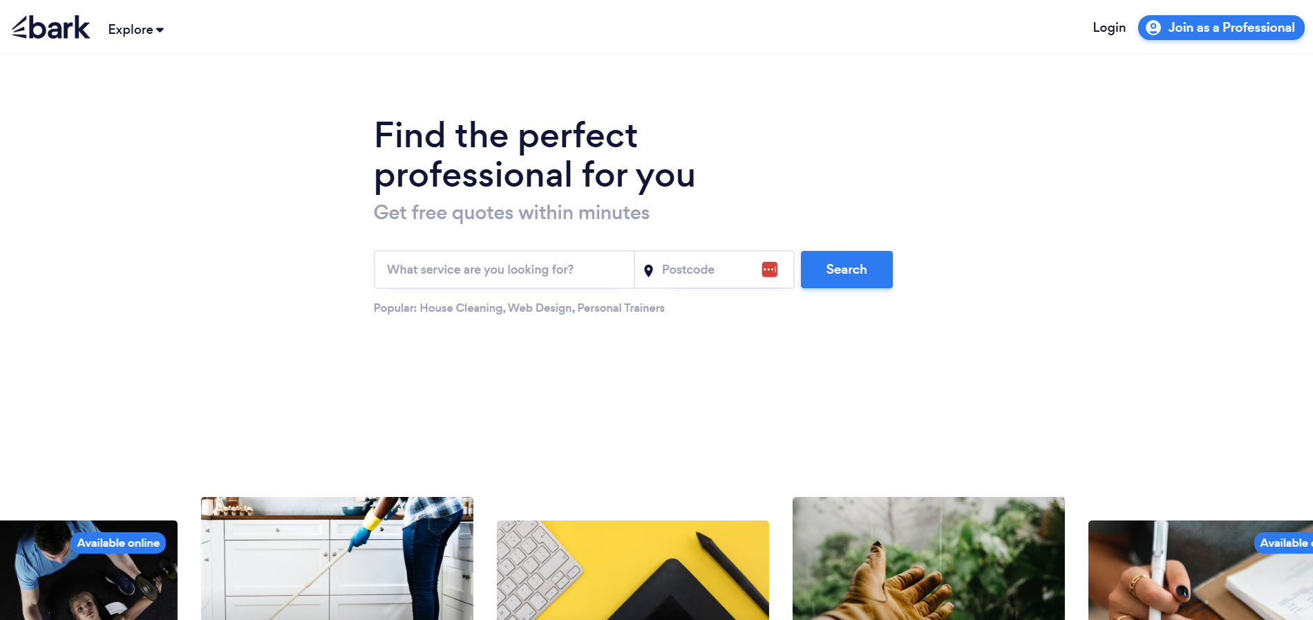 Bark pagalbos stalo kontaktai