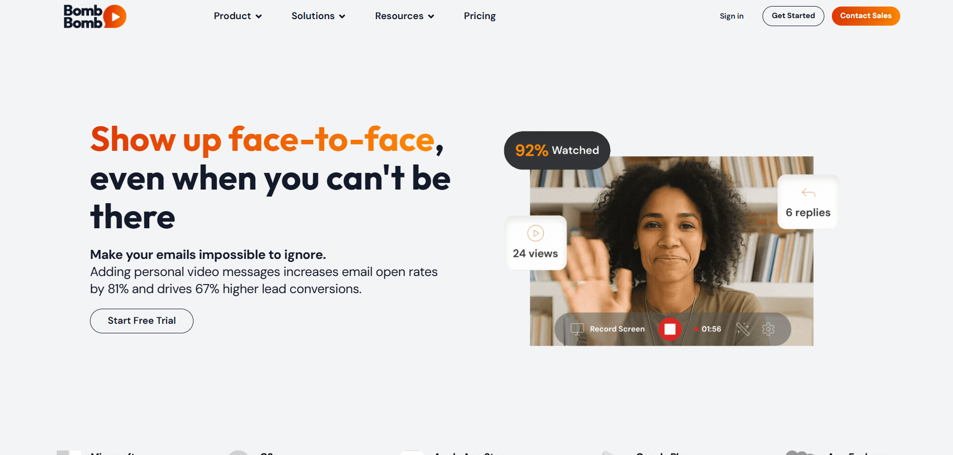 BombBomb Pagalbos Tarnybos Kontaktai