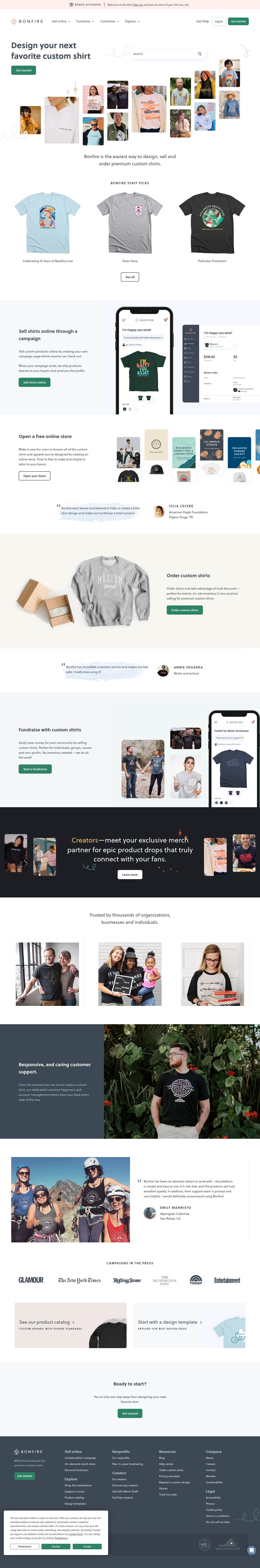 Bonfire pagalbos stalo kontaktai