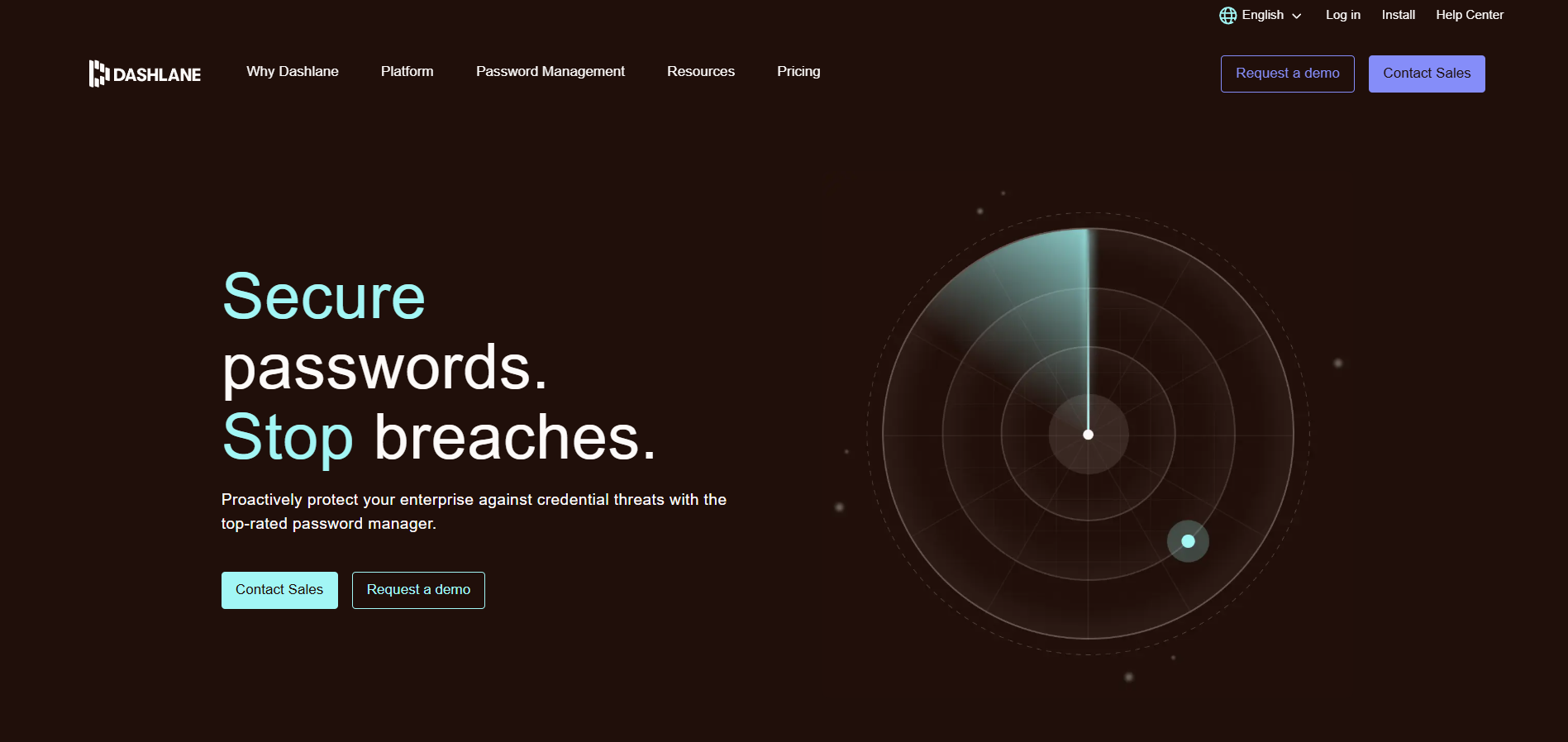 Dashlane pagalbos stalo kontaktai
