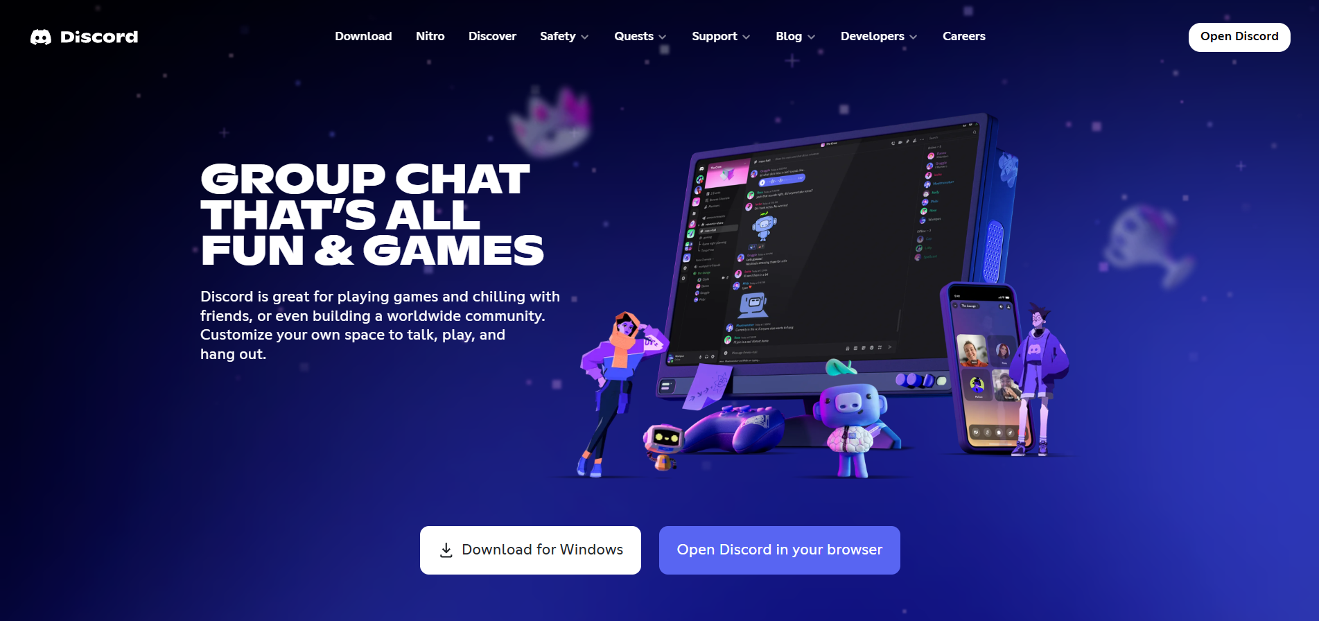 Discord pagalbos stalas Kontaktai