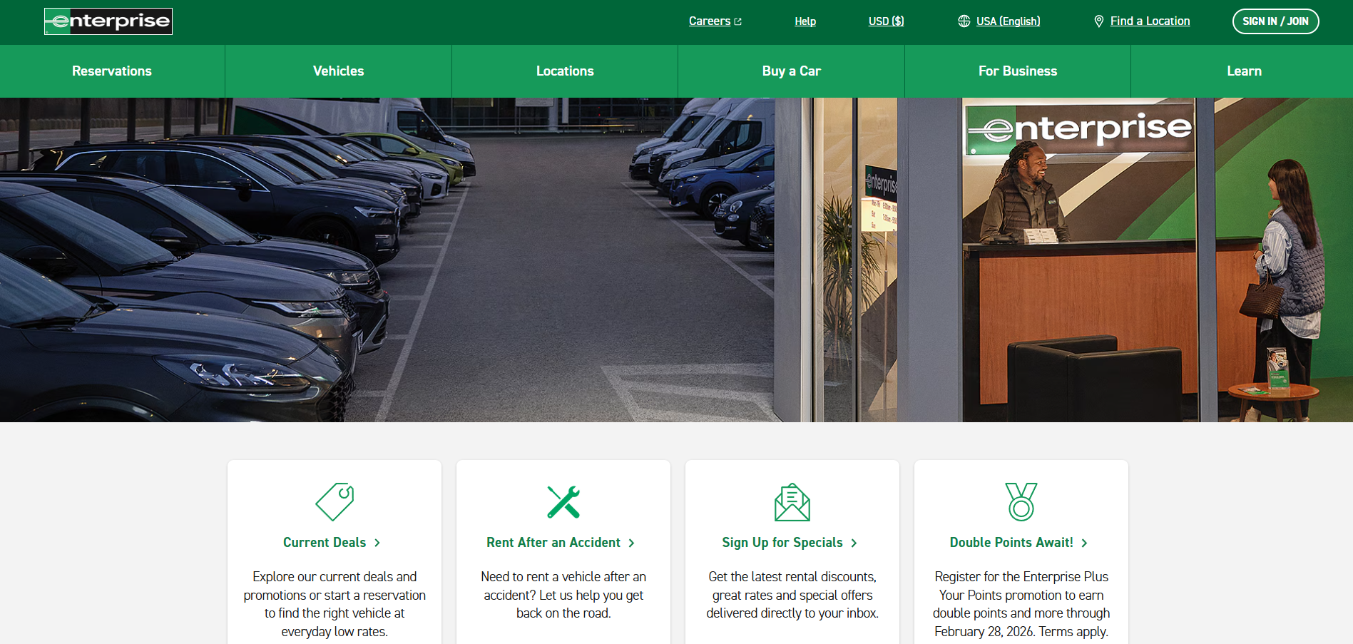 Enterprise pagalbos stalo kontaktai