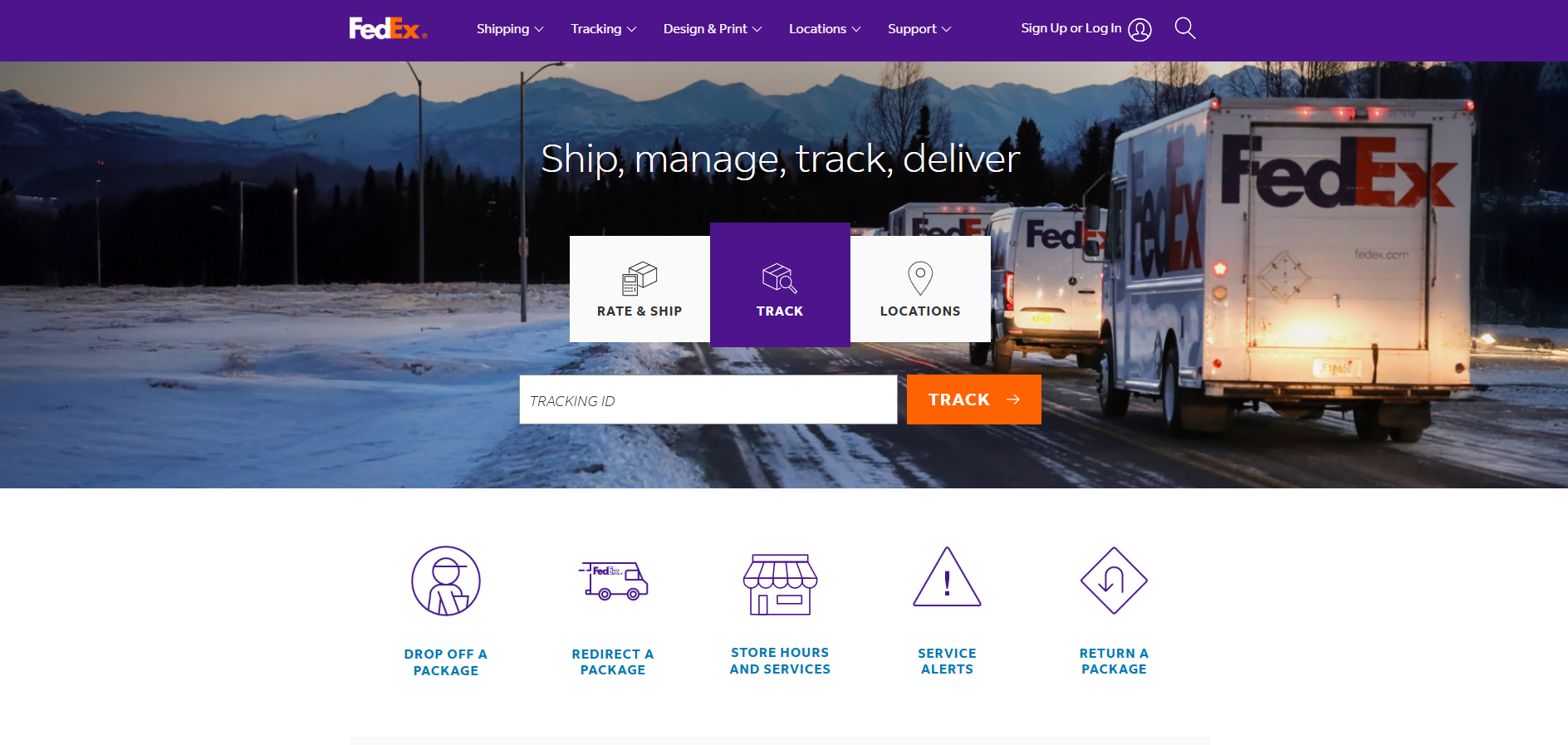 FedEx pagalbos stalo kontaktai