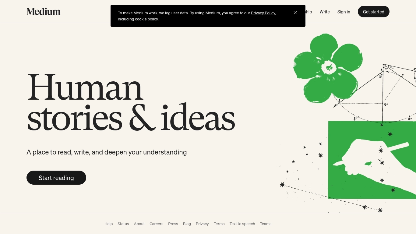 Medium pagalbos stalo kontaktai