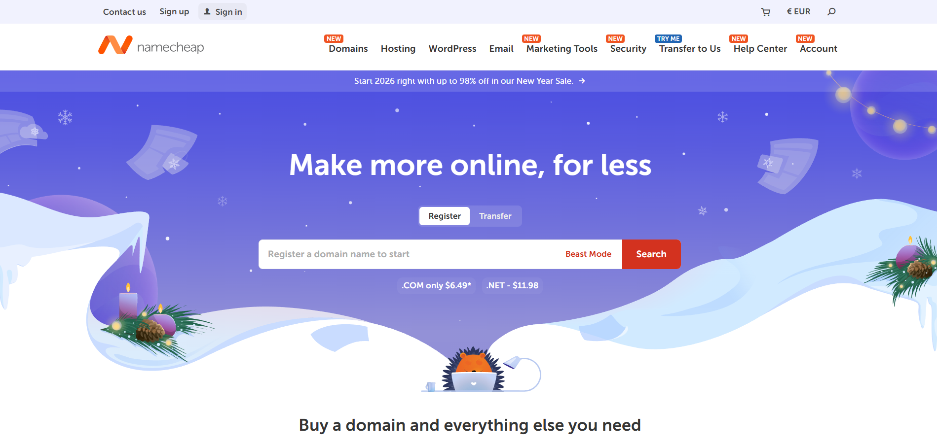 Namecheap pagalbos stalo kontaktai