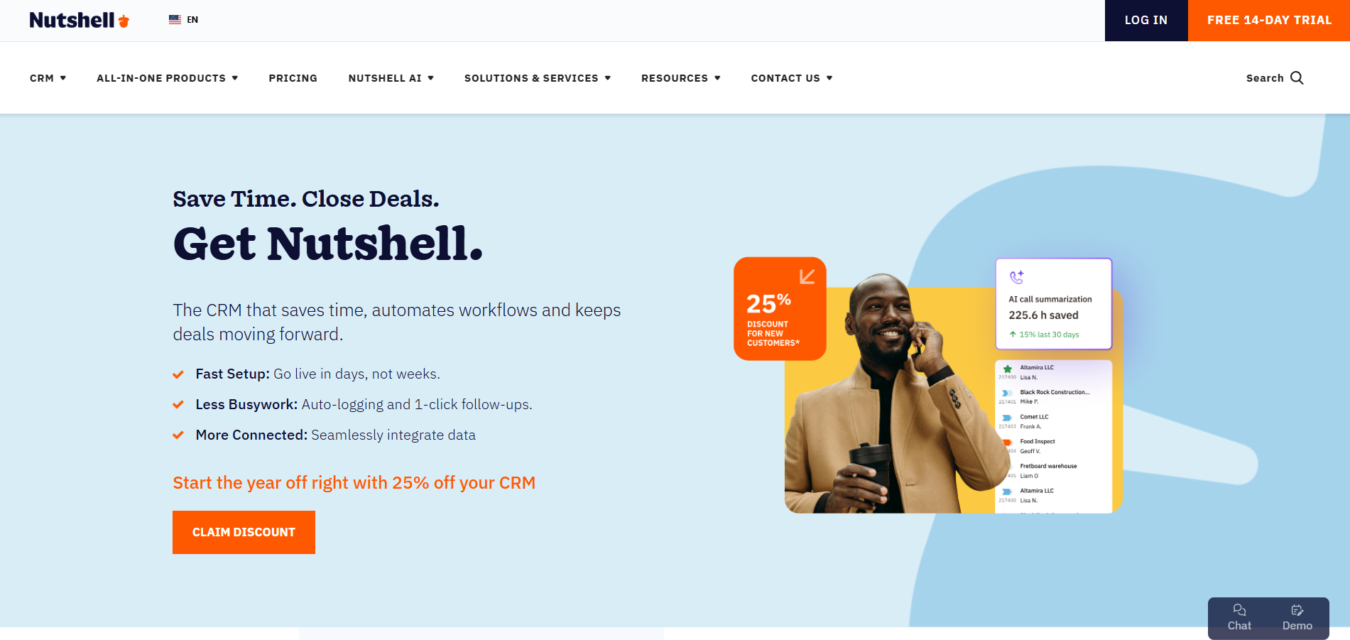 Nutshell pagalbos stalo kontaktai