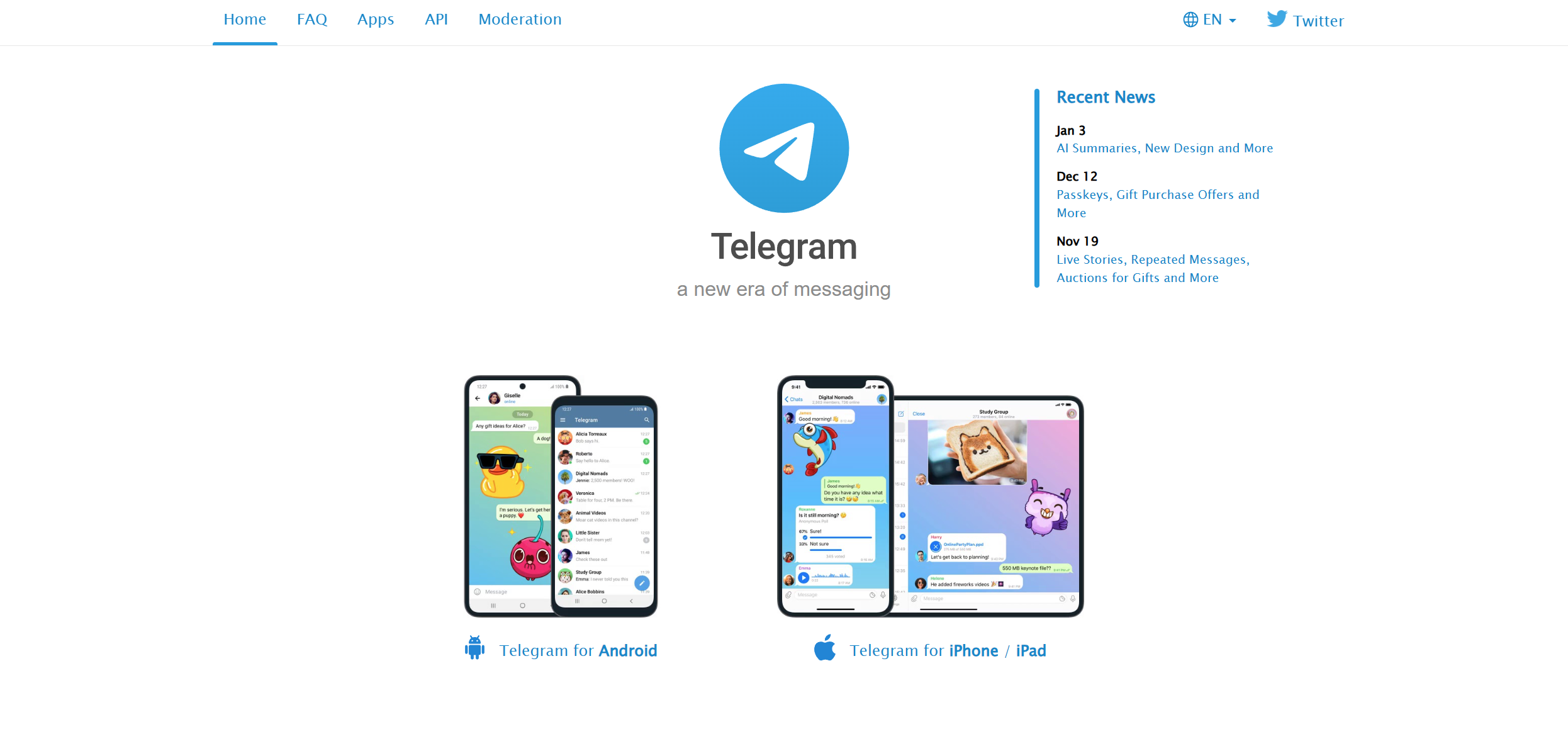 Telegram pagalbos stalo kontaktai