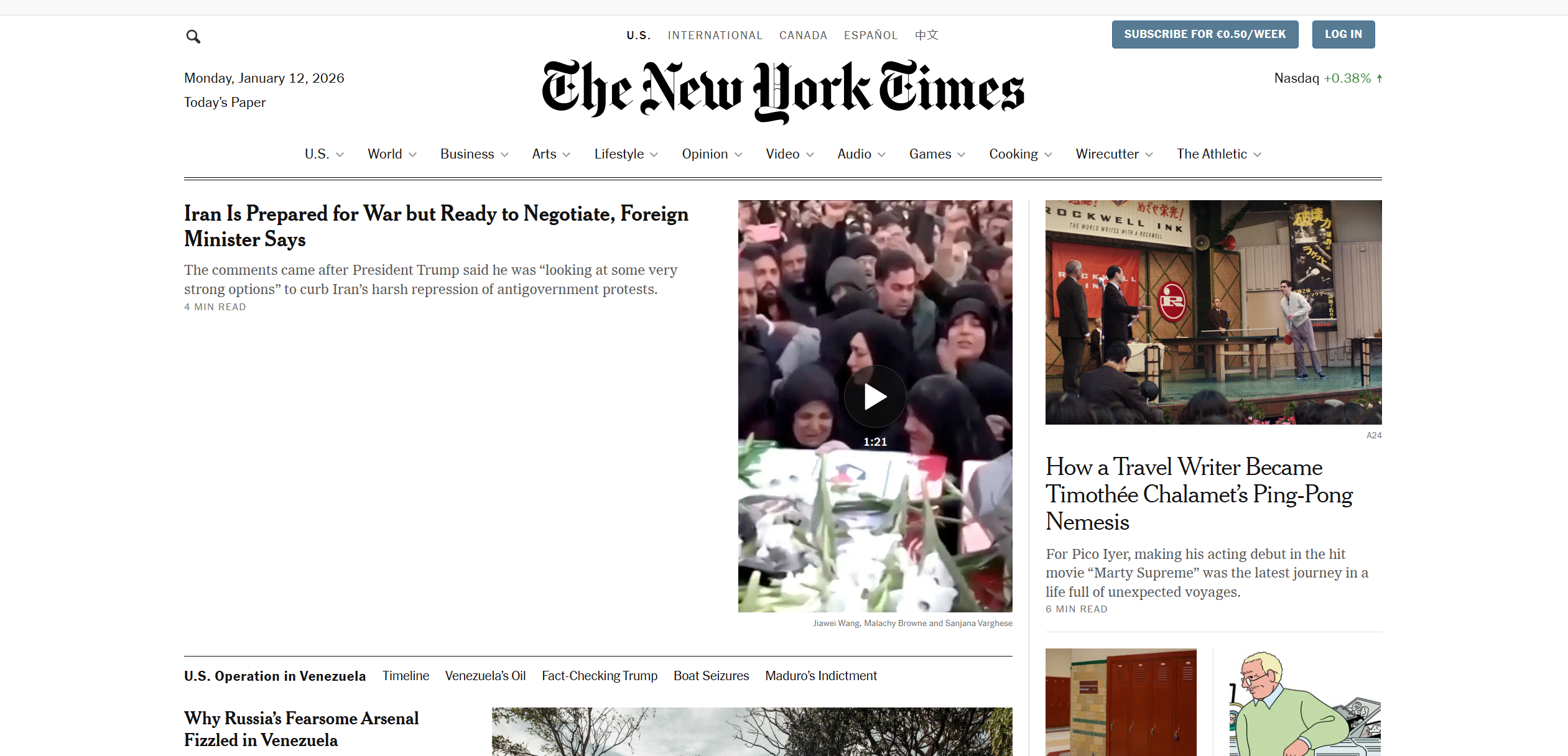 The New York Times pagalbos stalo kontaktai