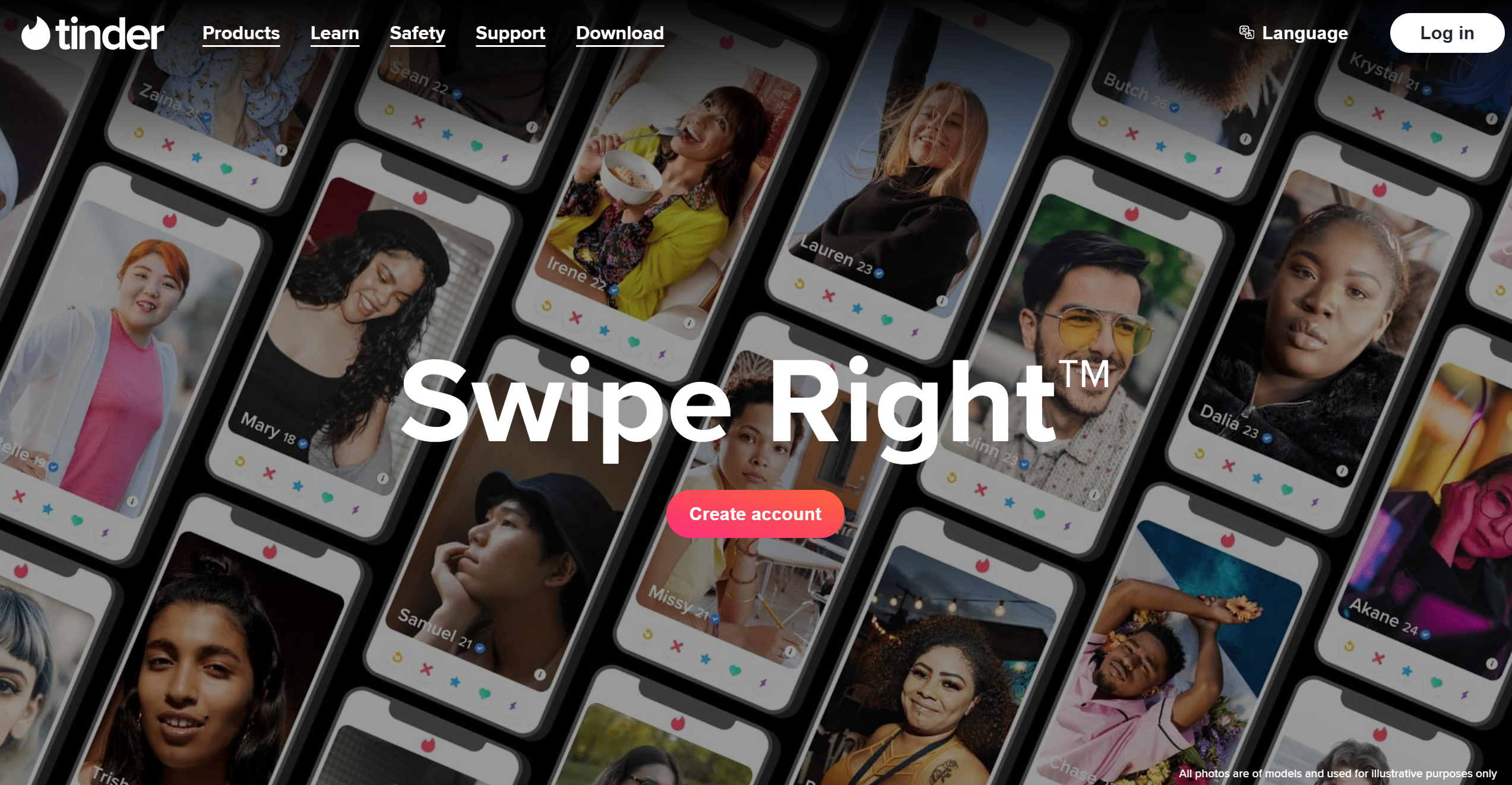 Tinder pagalbos stalo kontaktai