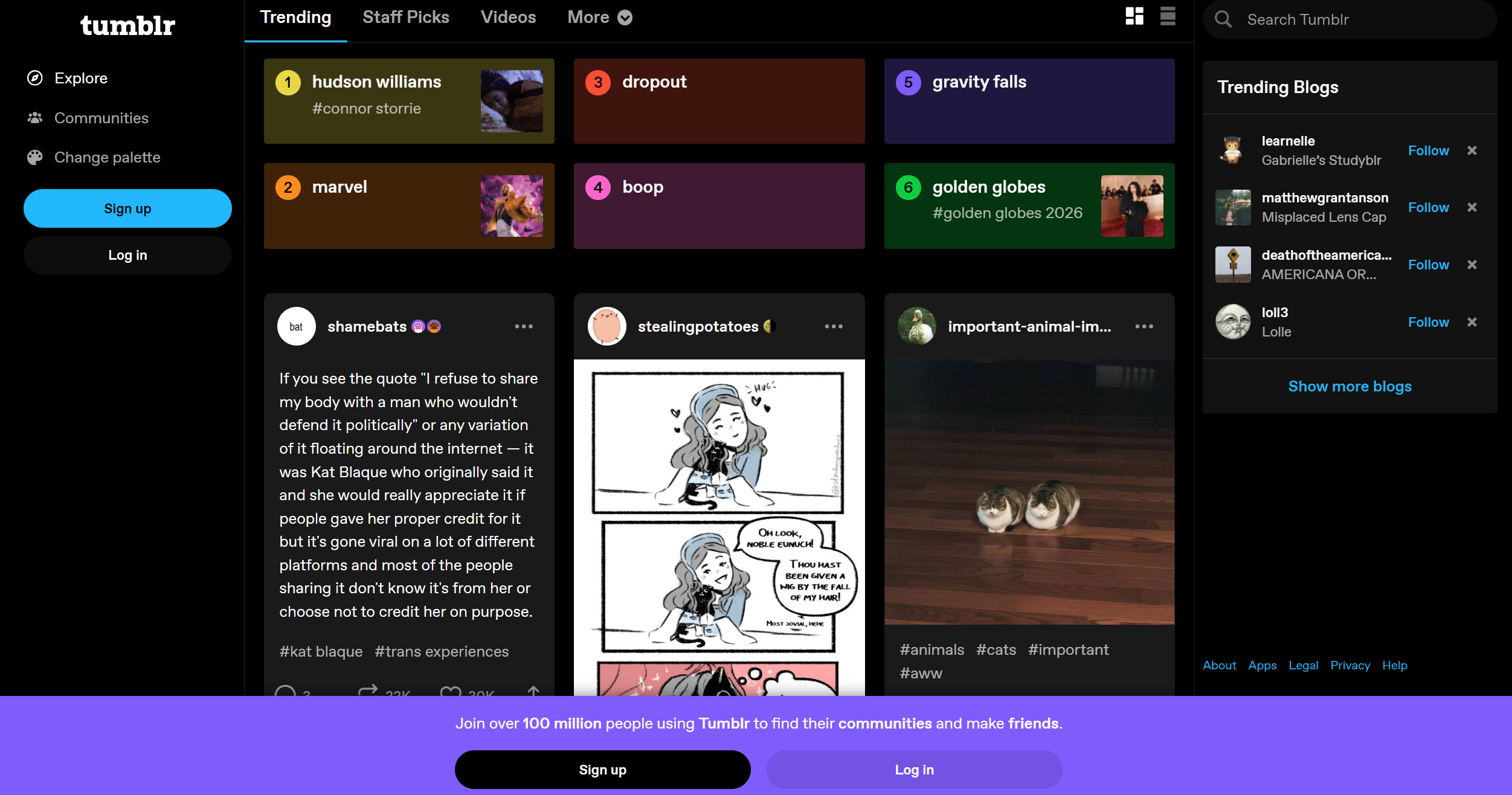 Tumblr pagalbos stalo kontaktai