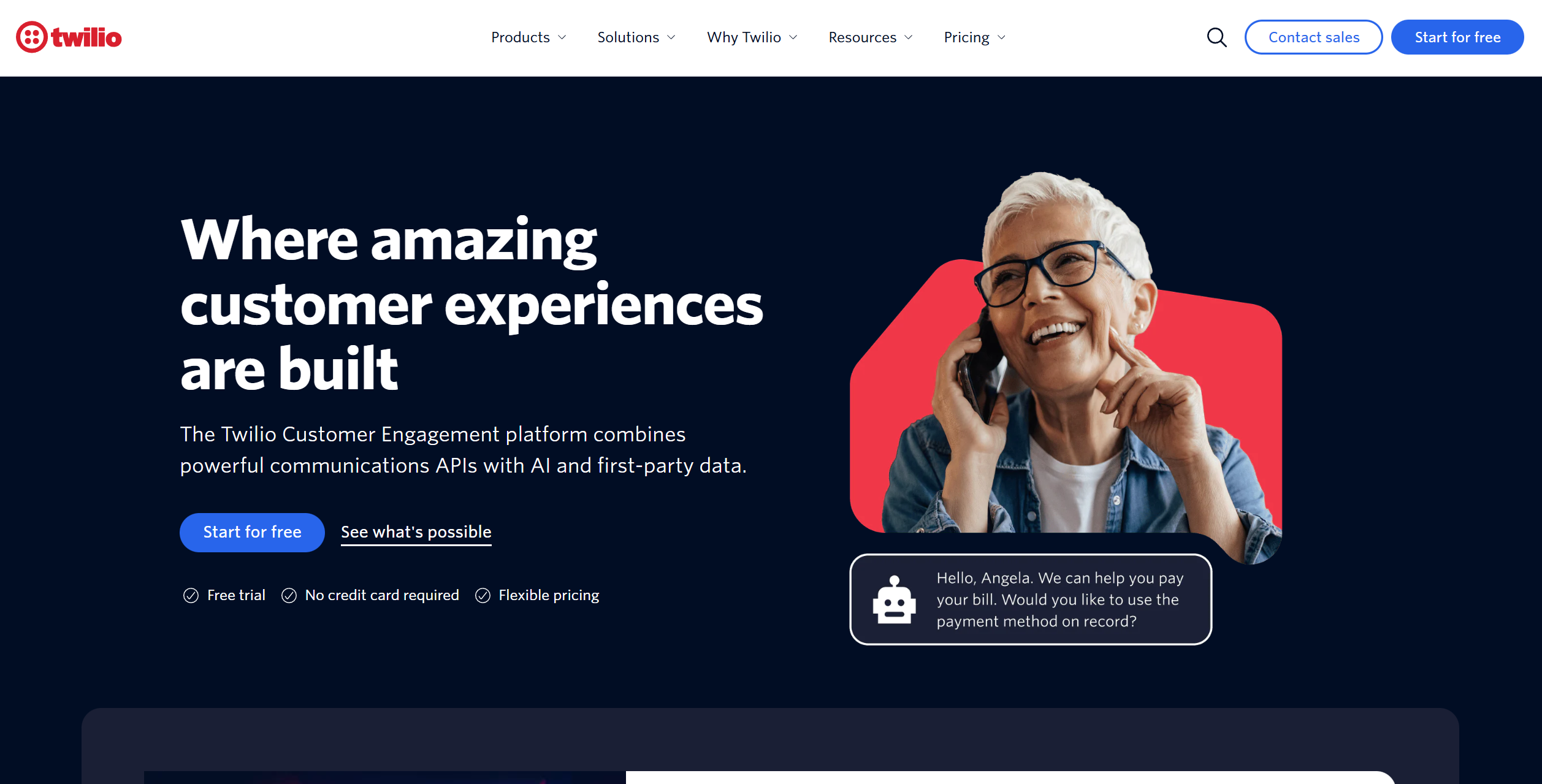 Twilio pagalbos stalo kontaktai