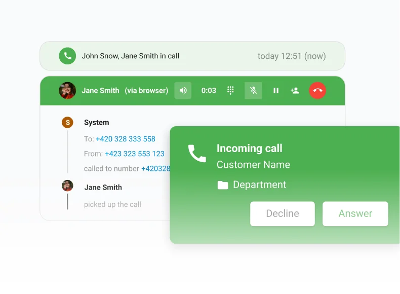 LiveAgent integruotas skambučių centras su IVR ir atgalinio skambučio funkcijomis