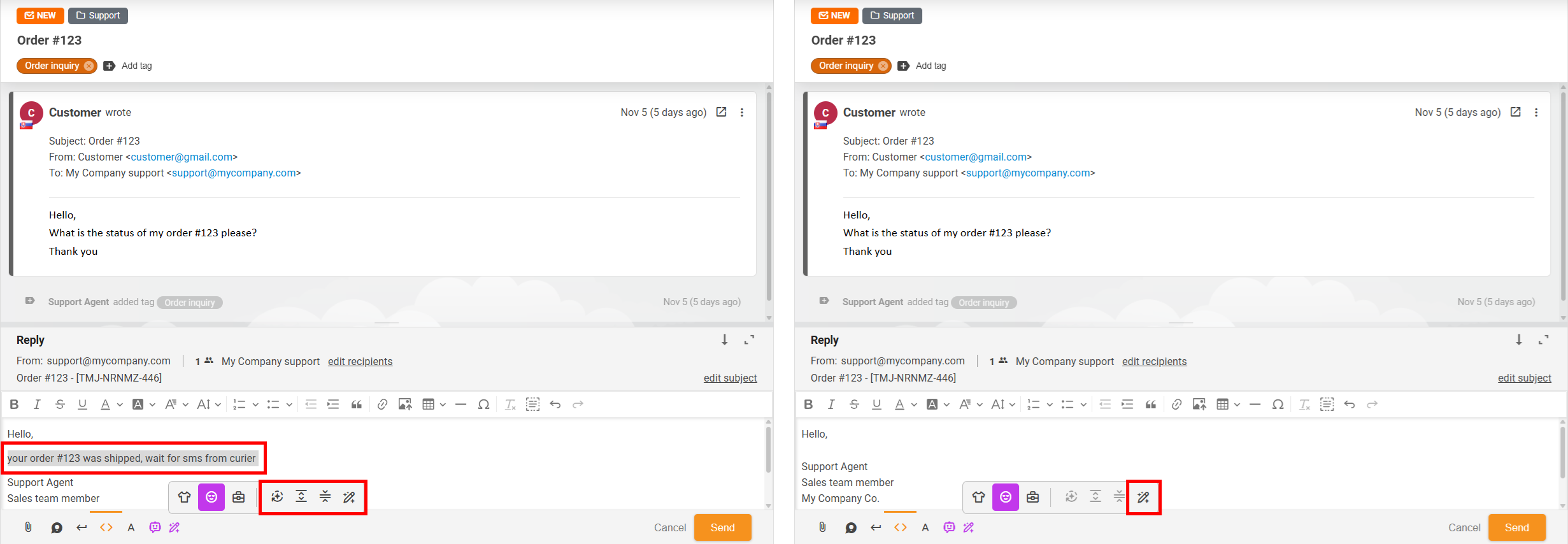 Būdai naudoti AI atsakymų tobulintuvą