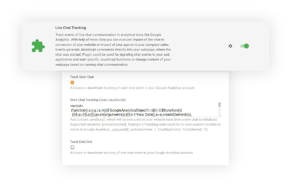 Įdėto pokalbio stebėjimas LiveAgent