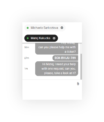 Internal-chat-LiveAgent