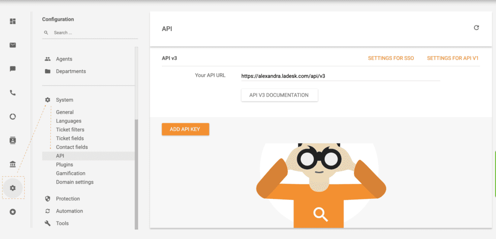 LiveAgent API pavyzdys