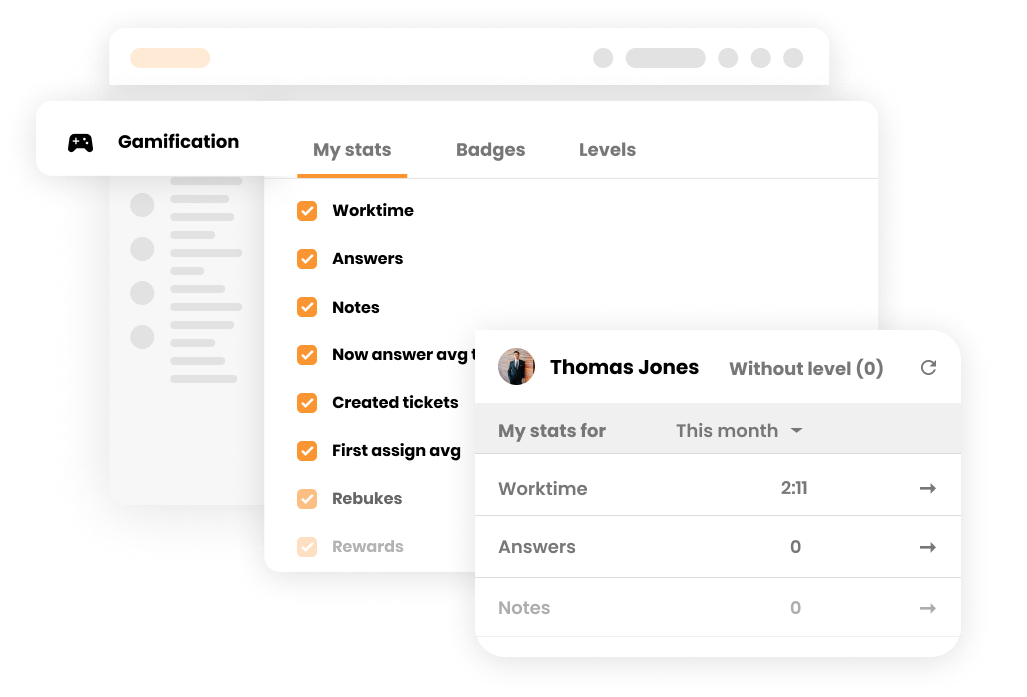 LiveAgent lyderystės lenta darbo laikui