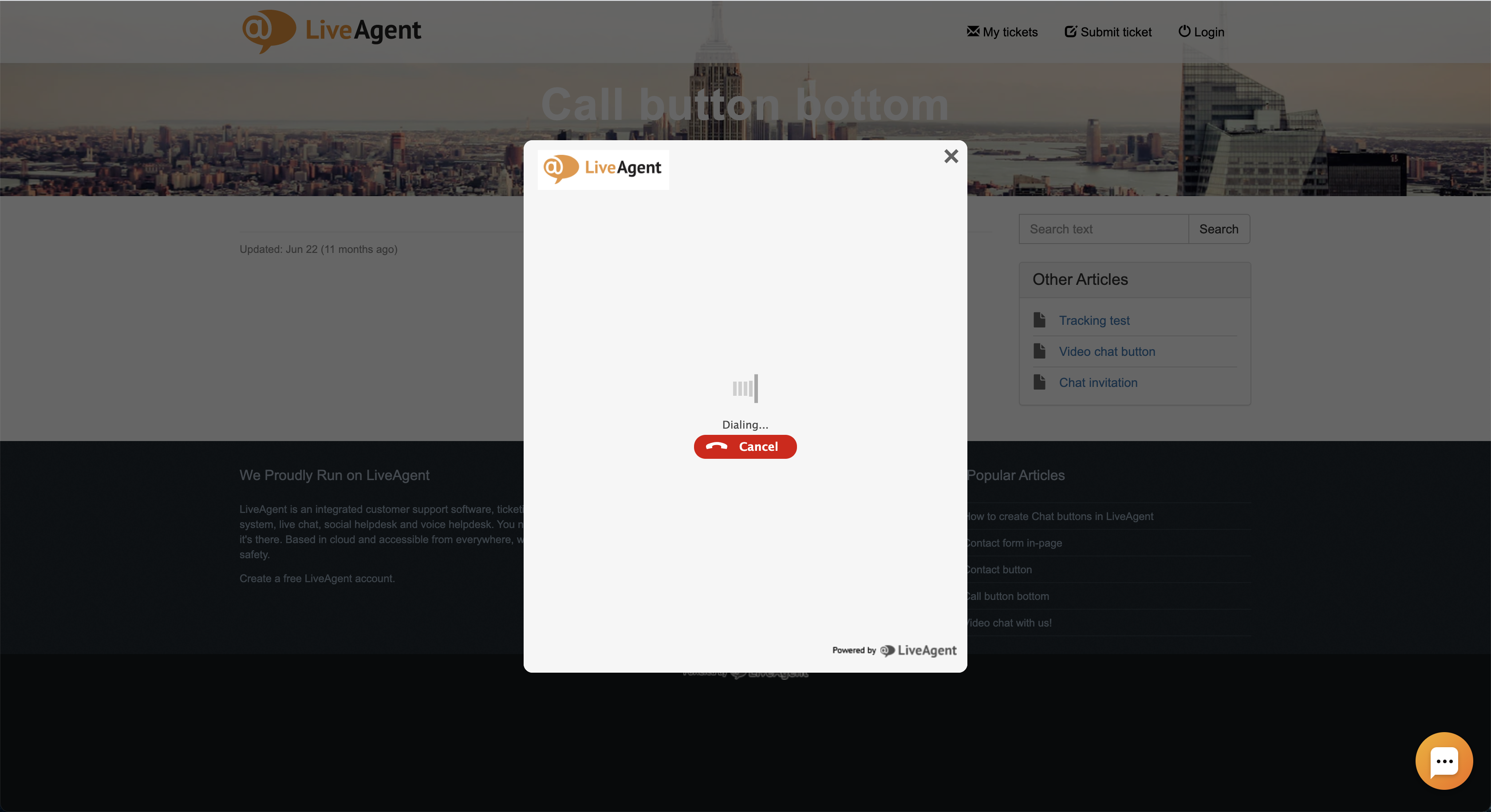 Kompiuterio į kompiuterį skambutis
