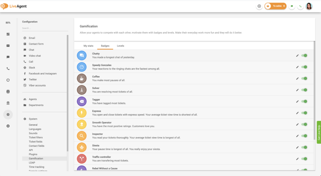 Žaidybinių funkcijų ženkleliai