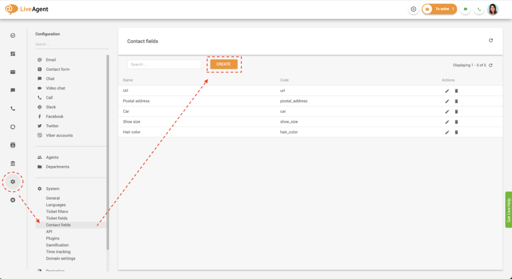 Unikalaus kontaktų lauko kūrimas