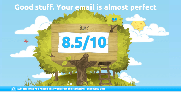 Mail Tester vertinimas