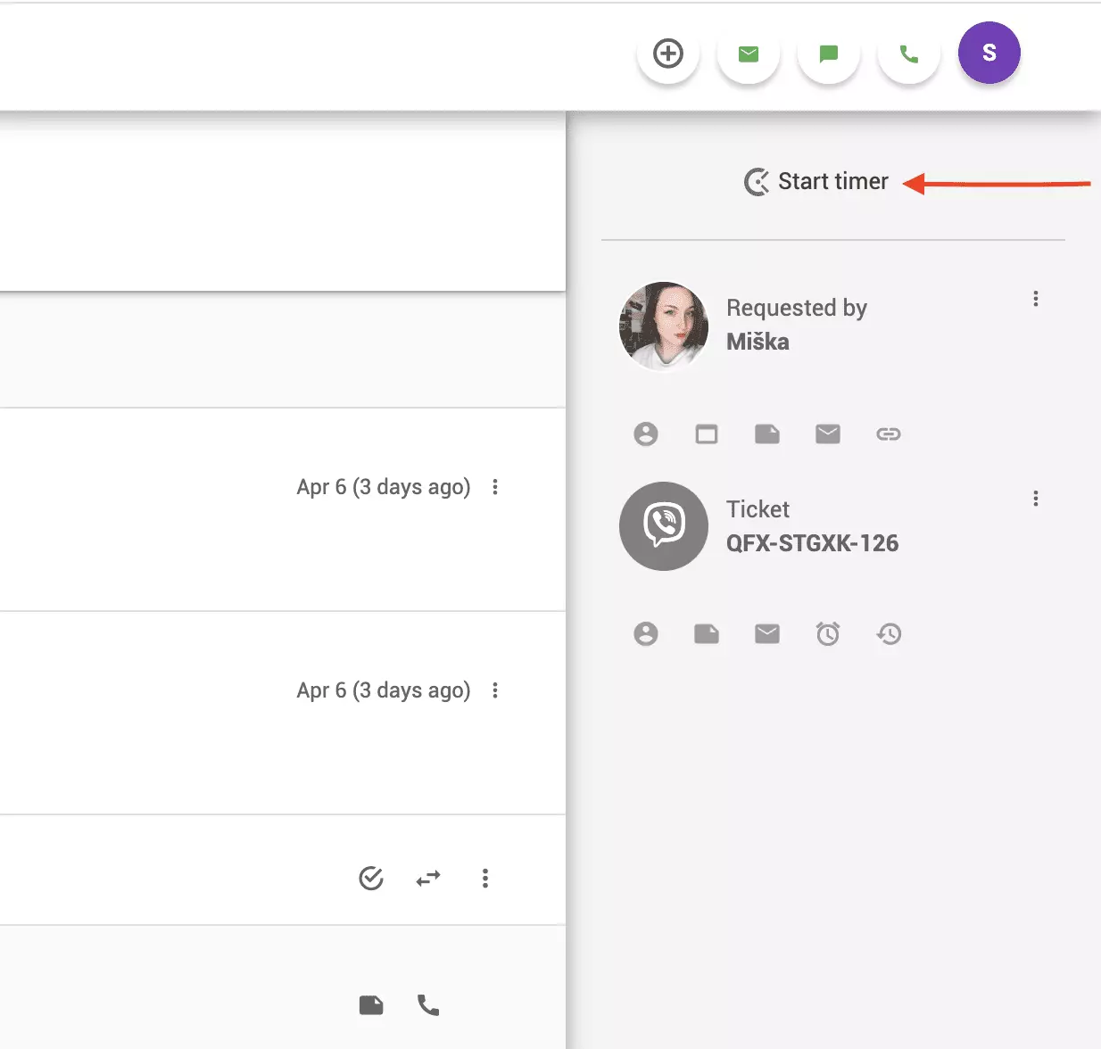Clockify laikmatis LiveAgent bilete