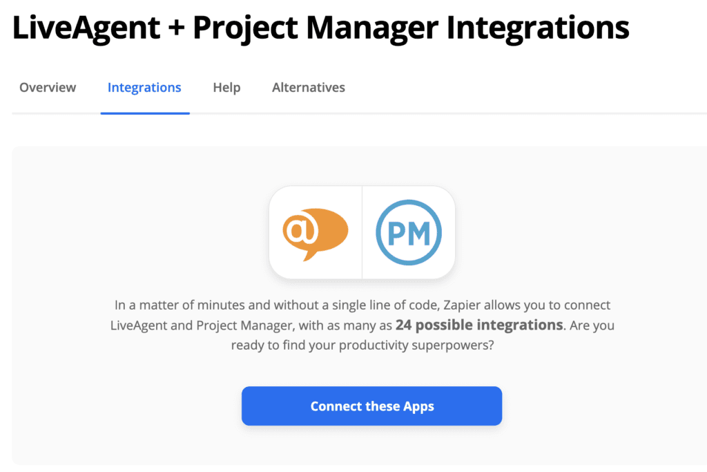 Zapier integravimo nustatymas