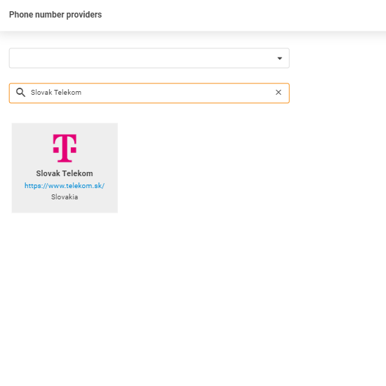 Slovak Telekom teikėjas