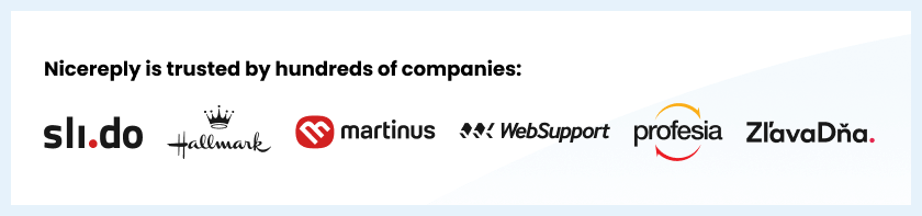 Nicereply pasitikimos įmonės