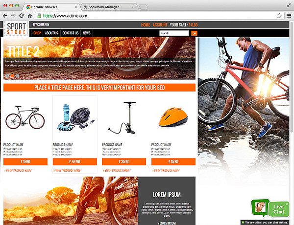 Oxatis LiveAgent tiesioginio pokalbio integracija