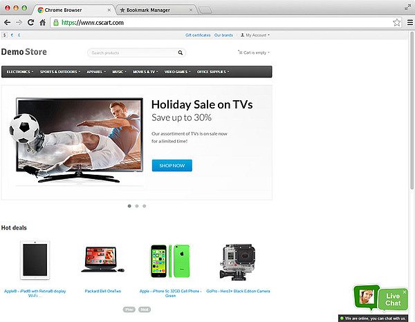 CS-Cart LiveAgent integracija tiesiogiai